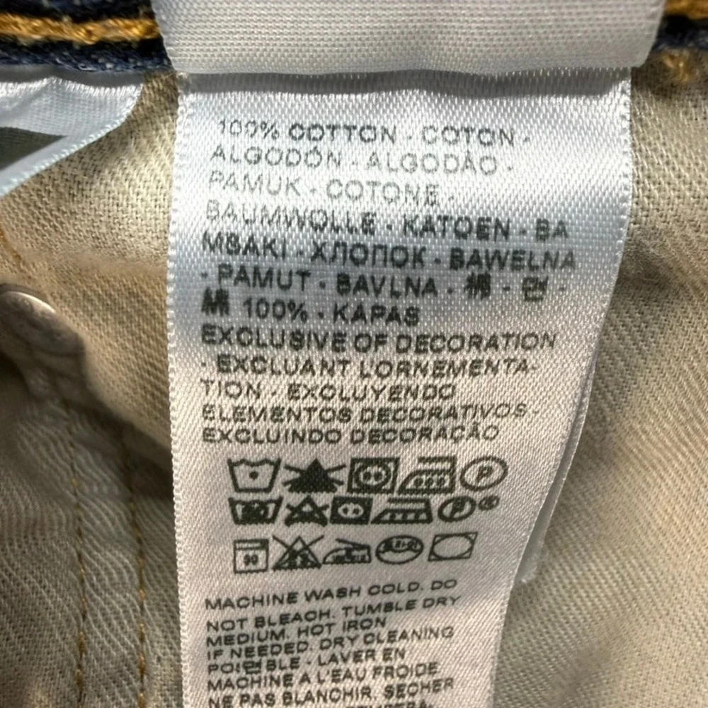 Levi Strauss Jeans Mens 38x30 (fits 38x28) Blue 559 Relaxed Straight Leg Casual‎